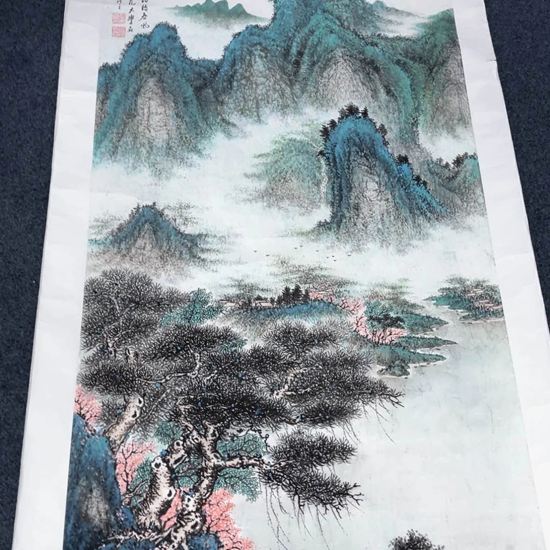 国画纯手绘作品欣赏图