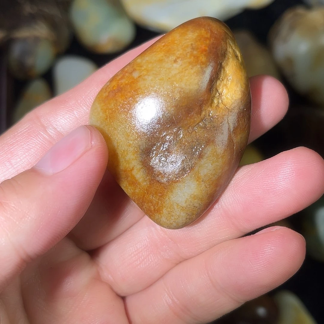 和田玉（糖玉）未镶嵌挂件46