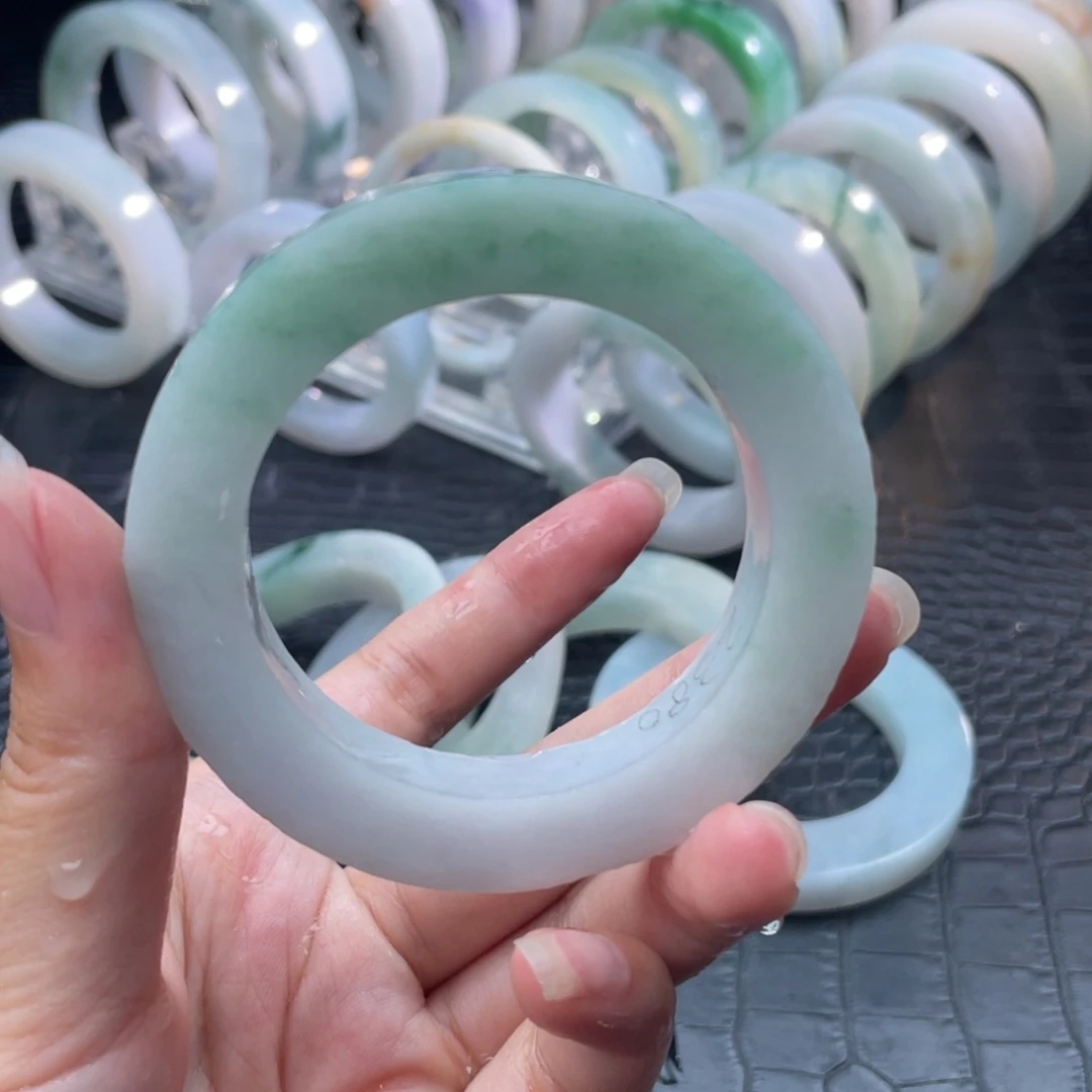 定制翡翠50-56正圈未镶嵌