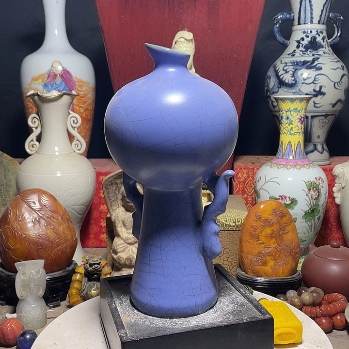 瓷片青花瓷器手工制作