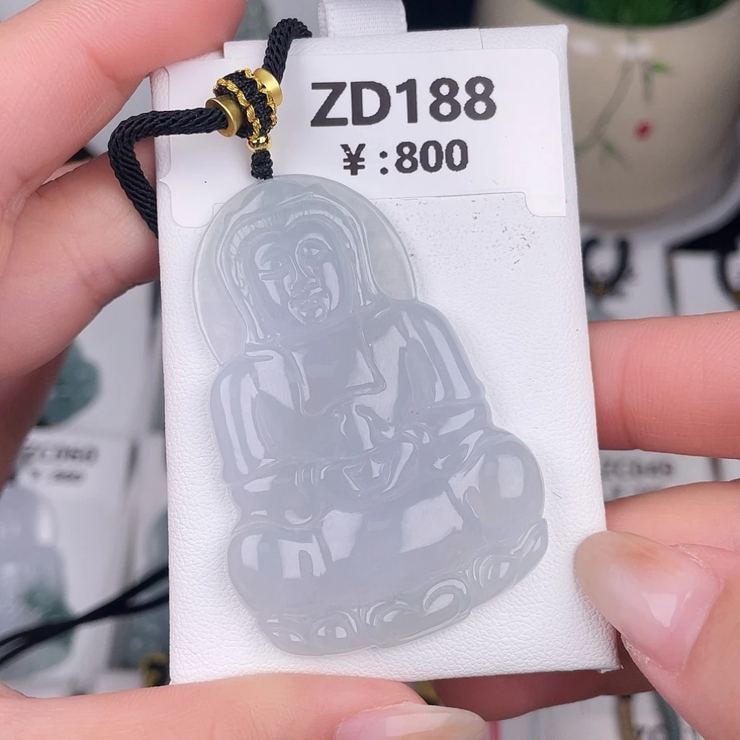 翡翠未镶嵌颈饰zd188