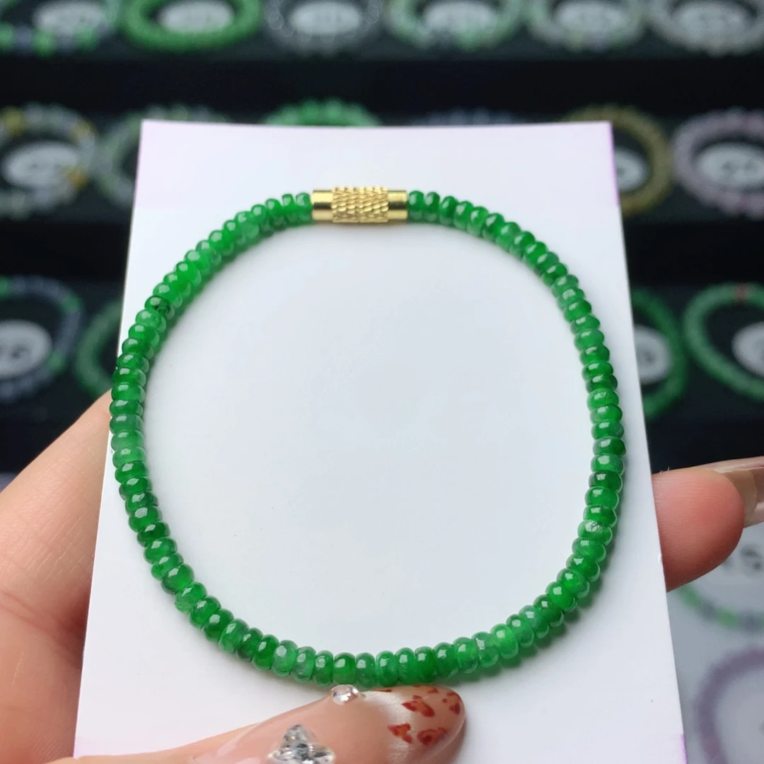翡翠未镶嵌手链翡翠