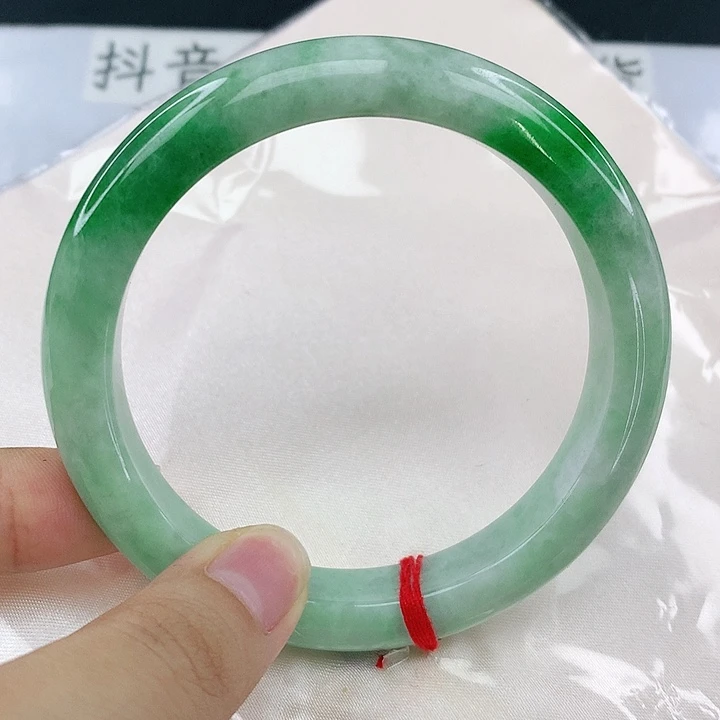 未镶嵌手镯翡翠圈63，0B063