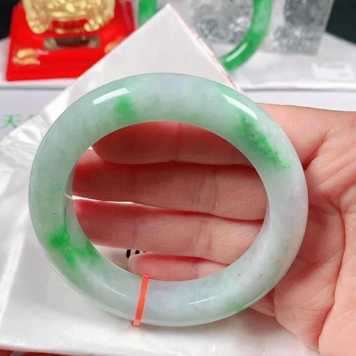 未镶嵌手镯翡翠   编号0167 正圈54+ 福利圈