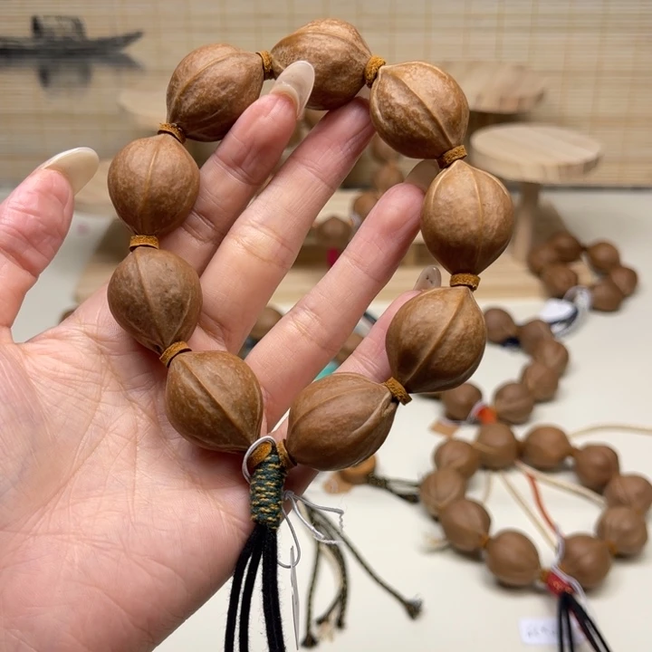 N***O手串/手链橄榄核20.27精品梅林铁核