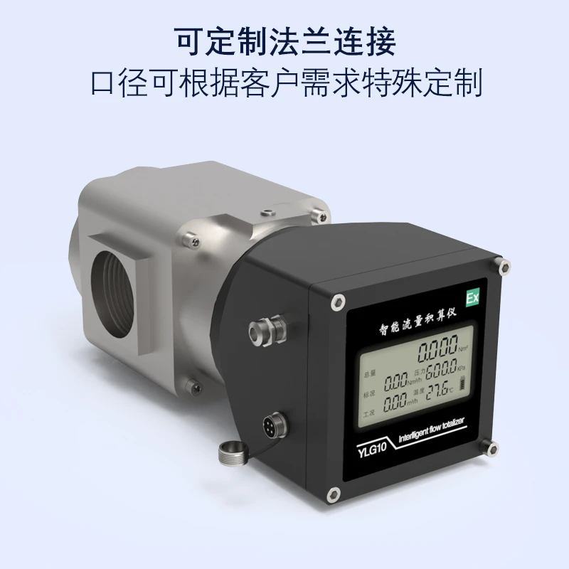 气体腰轮罗茨流量计LNG燃气煤瓦斯液化智能气体流量计积算仪