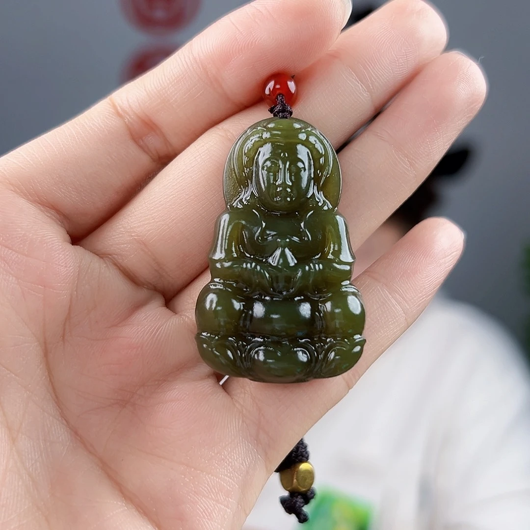颈饰未镶嵌和田玉