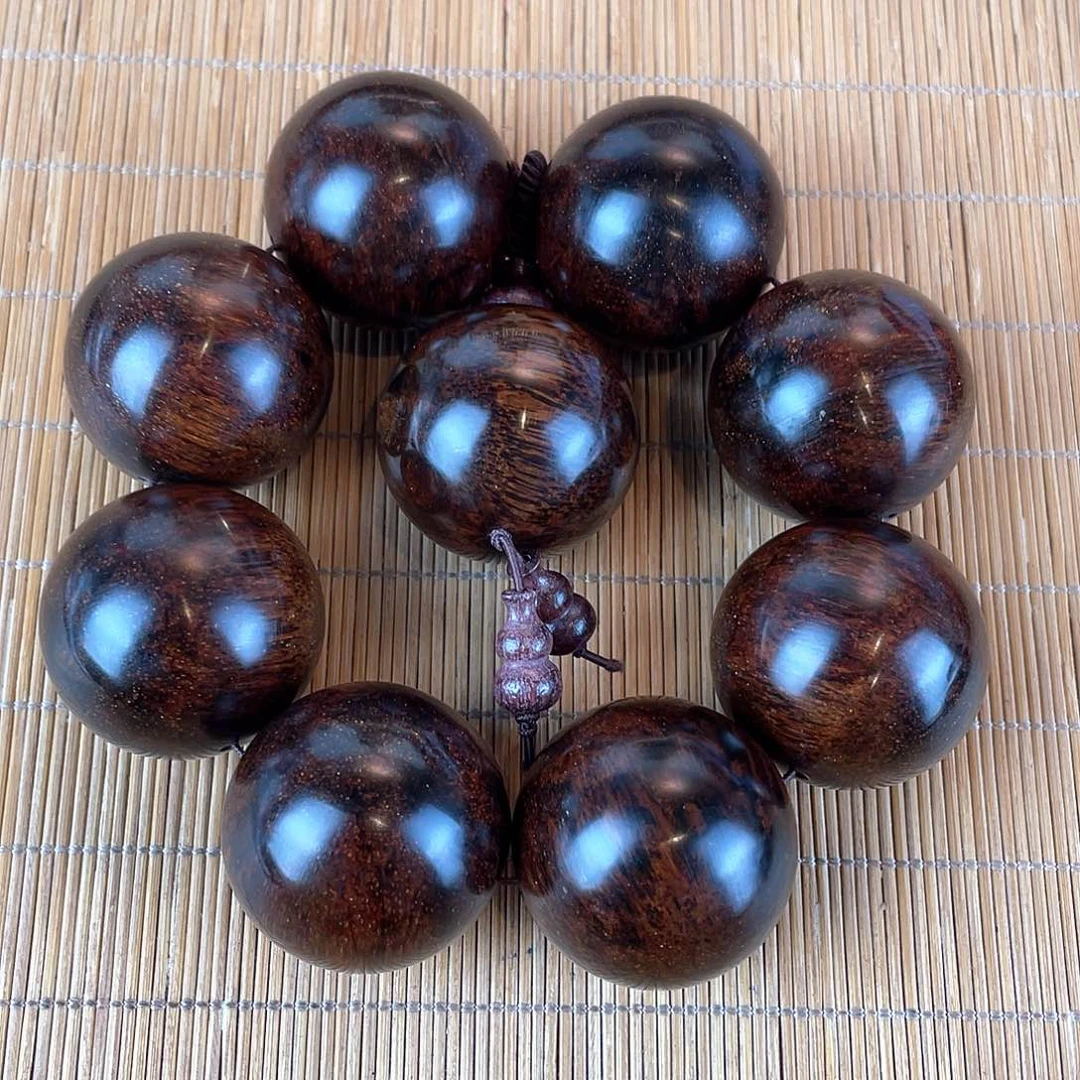 降真香手串/手链3.5镇店黑油黄金底瘤疤精品