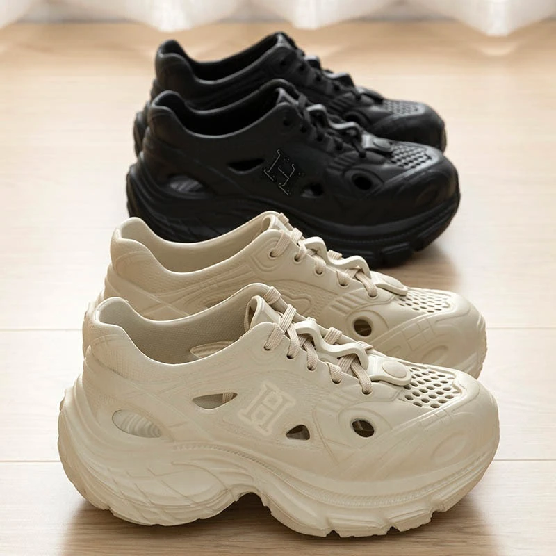 老爹鞋女洞洞鞋休闲鞋运动鞋板鞋溯溪鞋沙滩鞋EVA涉水鞋外穿凉鞋