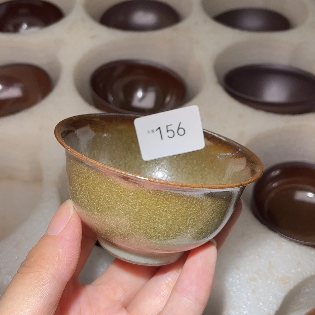 茶盏156 福临号建盏柴烧薄胎