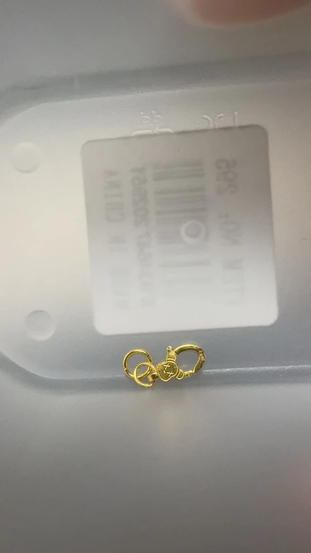足金饰品0.763克（DIY定制款）