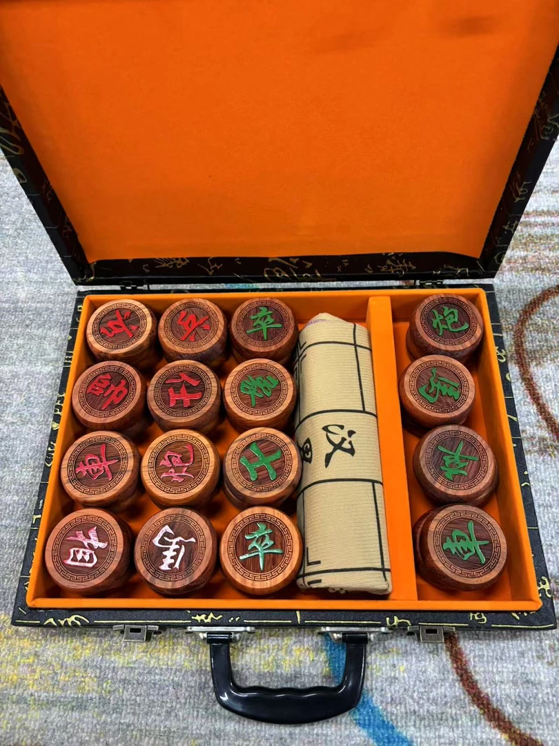 HMXQ001-花梨象棋【多样性发其一】