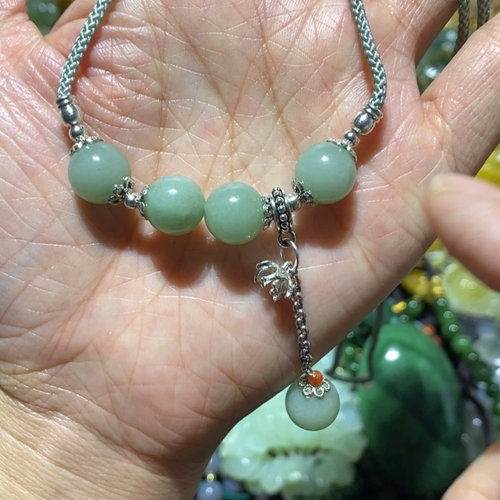 蛇纹石玉岫玉吊坠未镶嵌