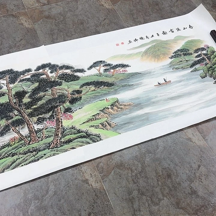 国画受到各国红红火火过