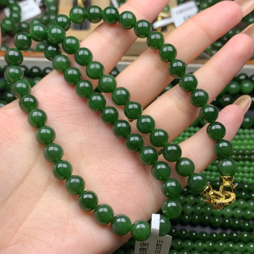 【闪购商品】颈饰未镶嵌和田玉（碧玉）C*y8