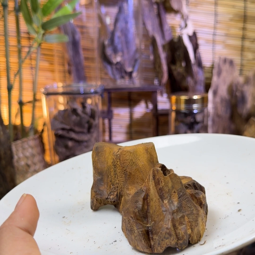 沉香沉香碎屑沉香包头43g