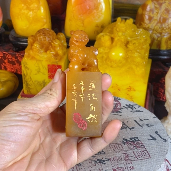 砖雕福建寿山石田黄