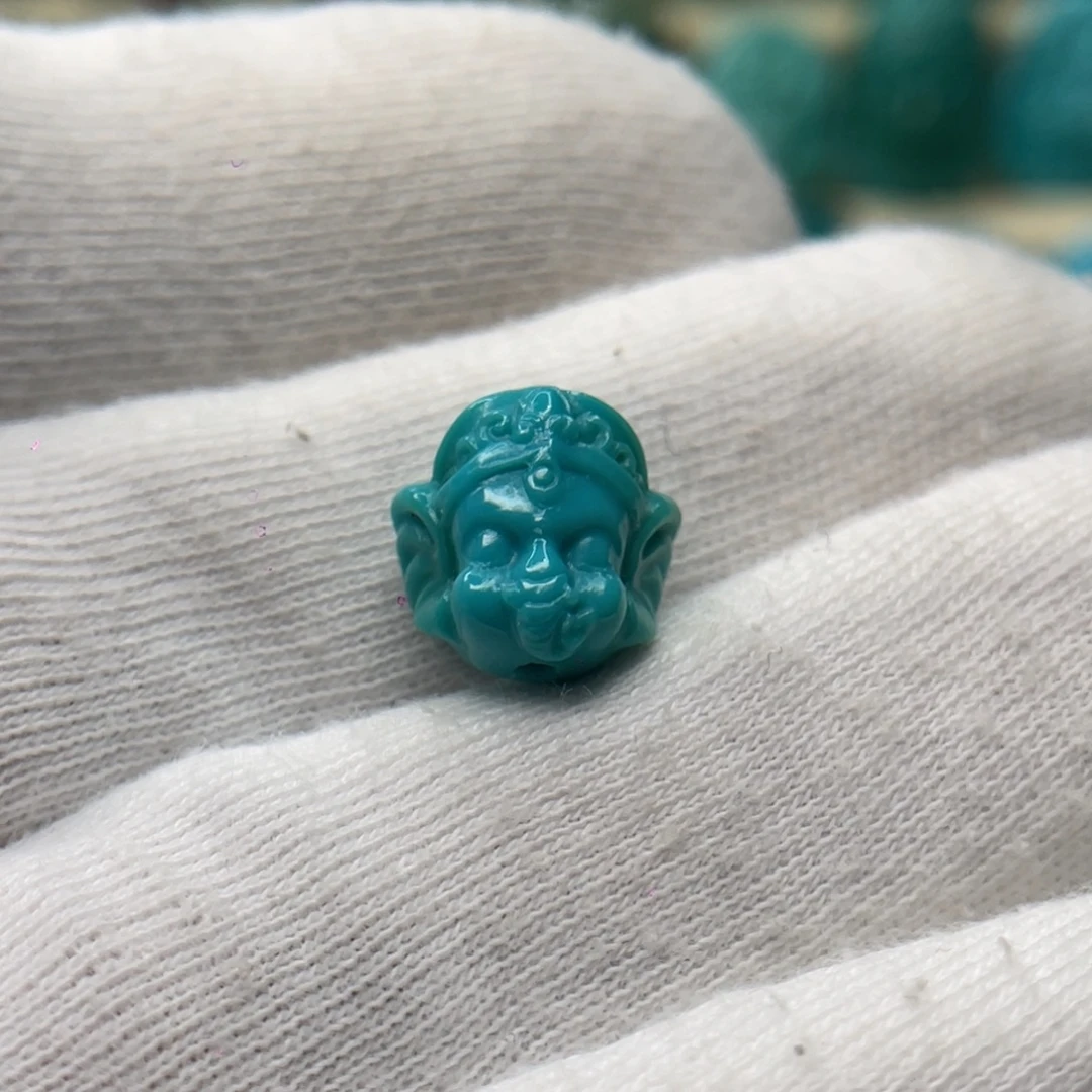 绿松石未镶嵌颈饰卡12-11.3-9