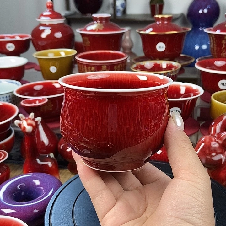 陶瓷景德镇名陶坊原矿郎红