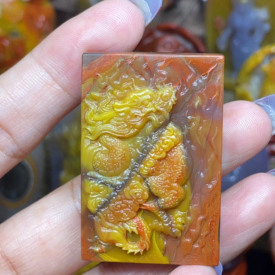 未镶嵌玛瑙/玉髓珠宝奇石北票平安无事，牌石破天惊