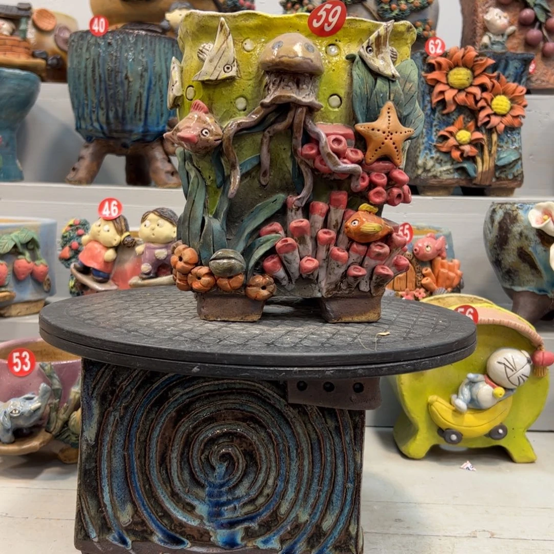 陶瓷59号陶然花盆新年福利