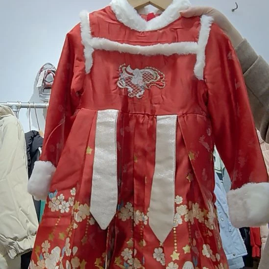 年服小童裙子加绒110