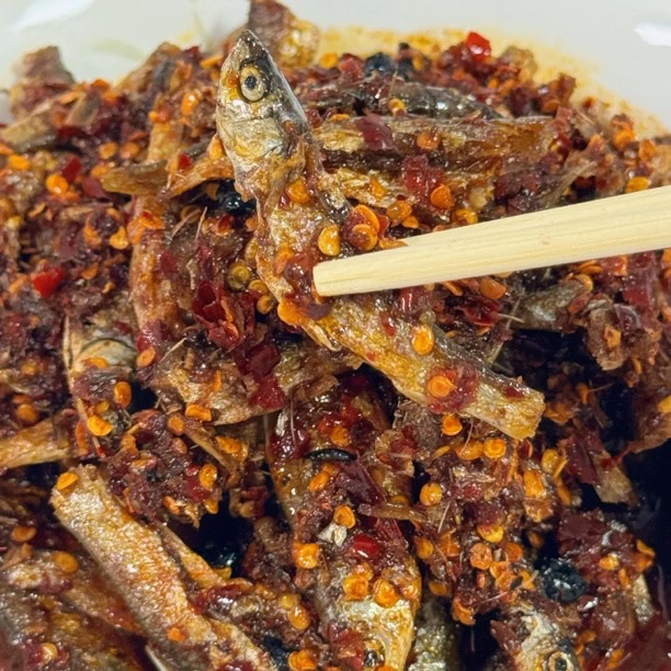 鄱阳土特产 小鱼香辣小餐鱼即食农家自制鄱阳小米豆
