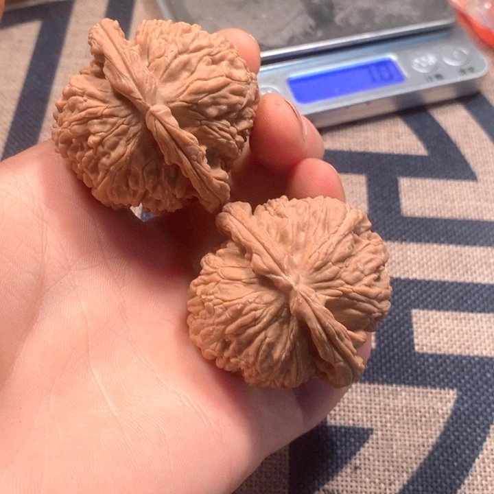 吊坠文玩核桃全品白狮子