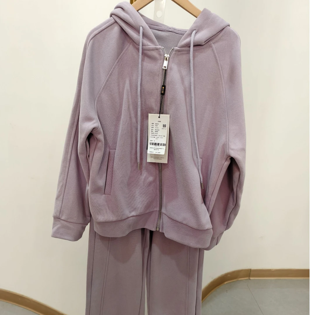 W2108休闲风套装时尚套装长袖秋季女士