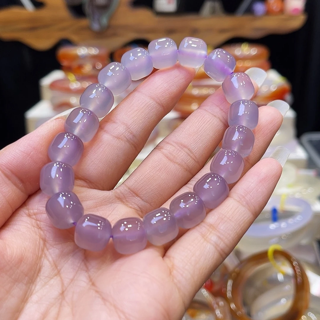 只***鱼手镯玛瑙/玉髓未镶嵌
