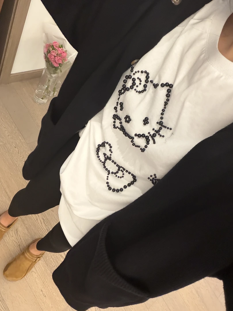 【连帽静版毛衣】衬衫休闲长袖时尚百搭宽松潮流圆领拼接撞色拼色