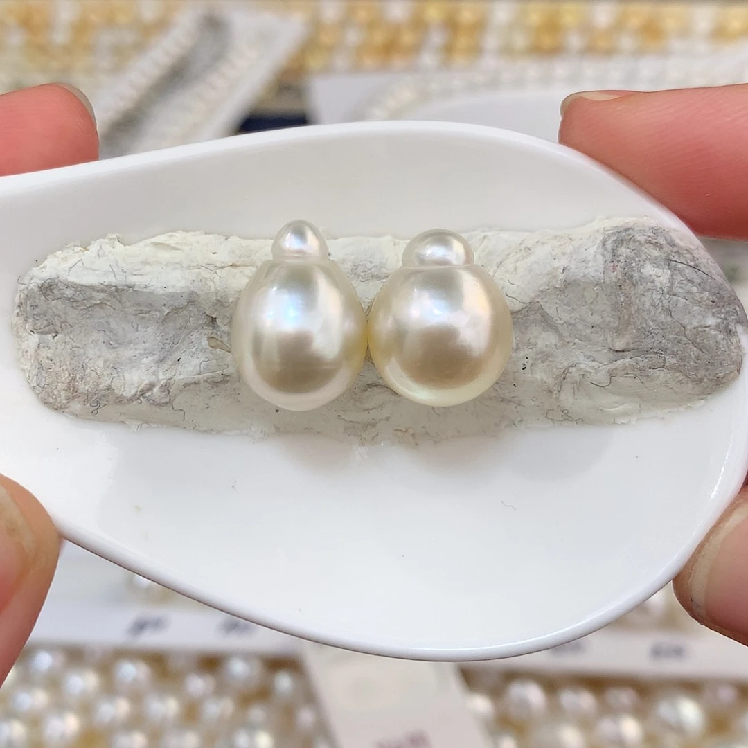 未镶嵌极光金珠11-11.7mm 237号海水珍珠