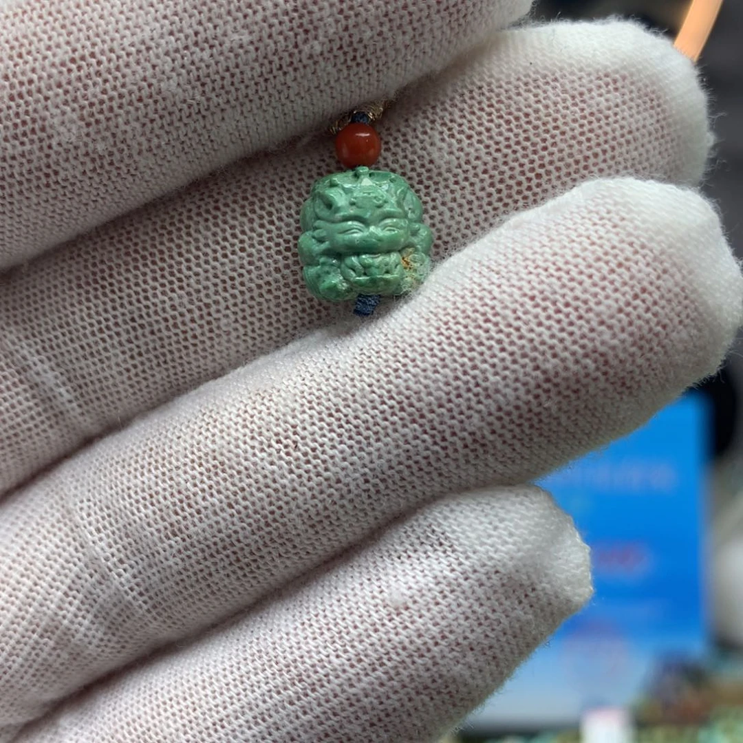 绿松石挂件未镶嵌