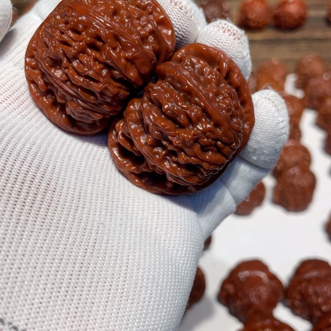 猴头核桃吊坠闷白46.06. WY#00#