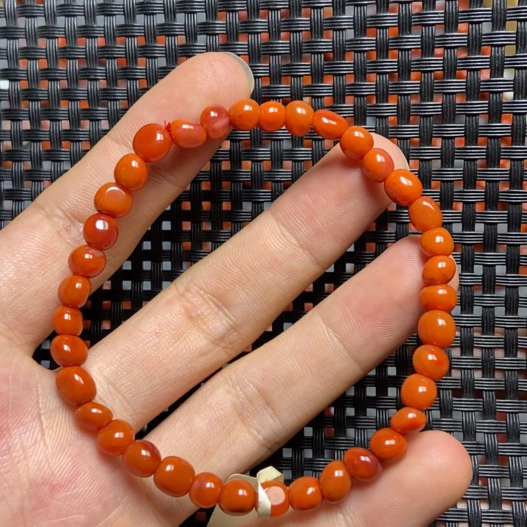 南红玛瑙未镶嵌手串