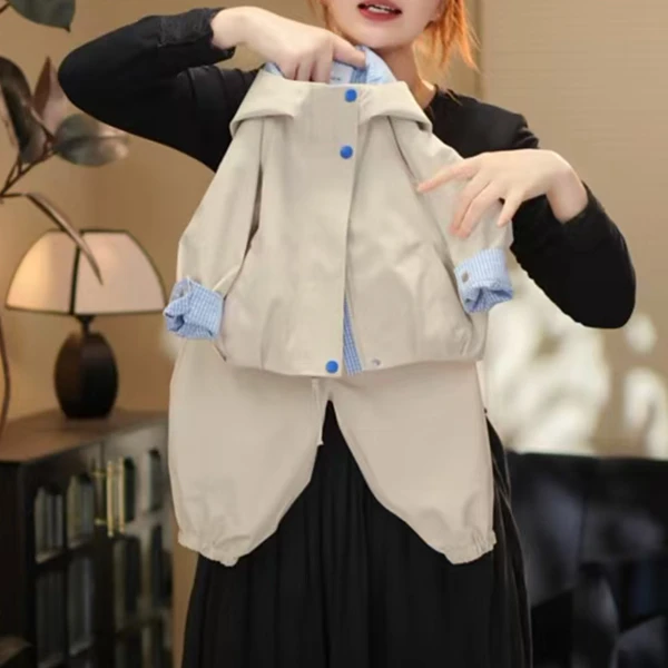 儿童套装2025新款儿童三防韩流时尚防水外套男宝宝休闲裤子两件套