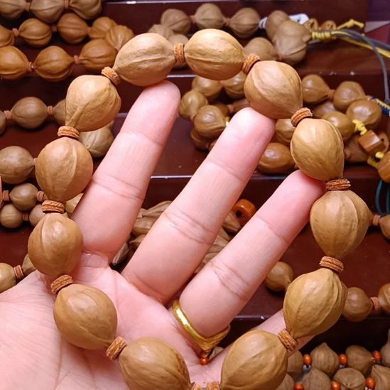 手串/手链橄榄核橄榄核手串铁核蒜头正圆1.7左右