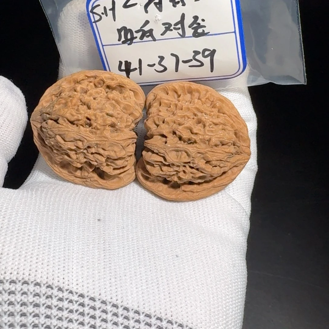 文玩核桃把件10号村将hs