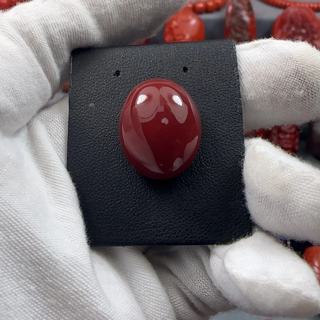 南红玛瑙未镶嵌戒面