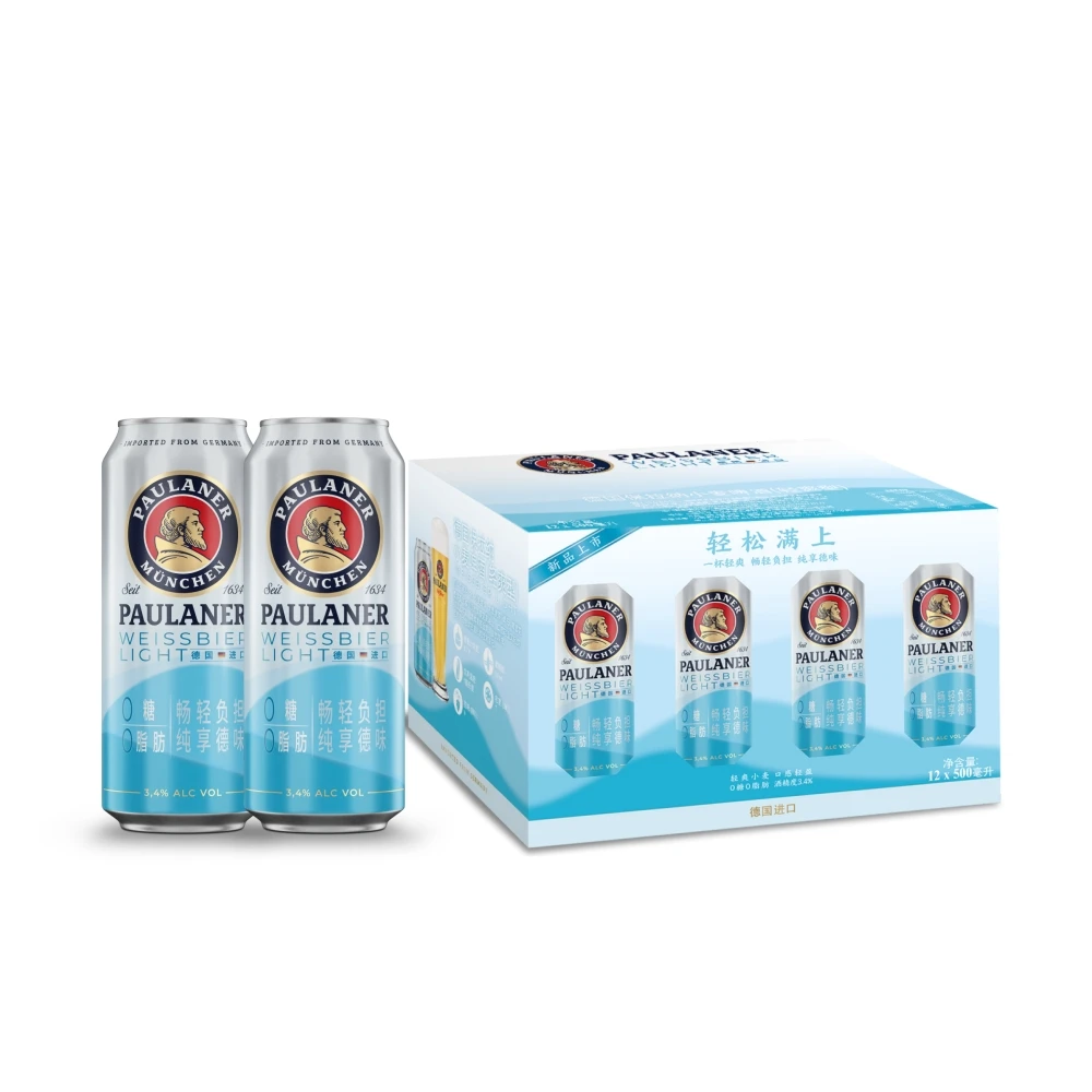 保拉纳 德国进口保拉纳小麦啤酒（轻爽型）500mLX12