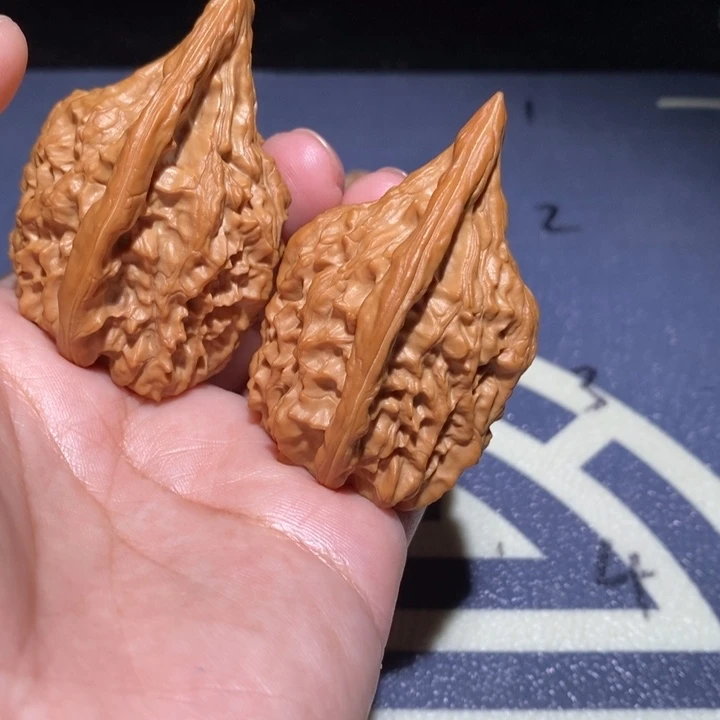 吊坠文玩核桃红缨枪