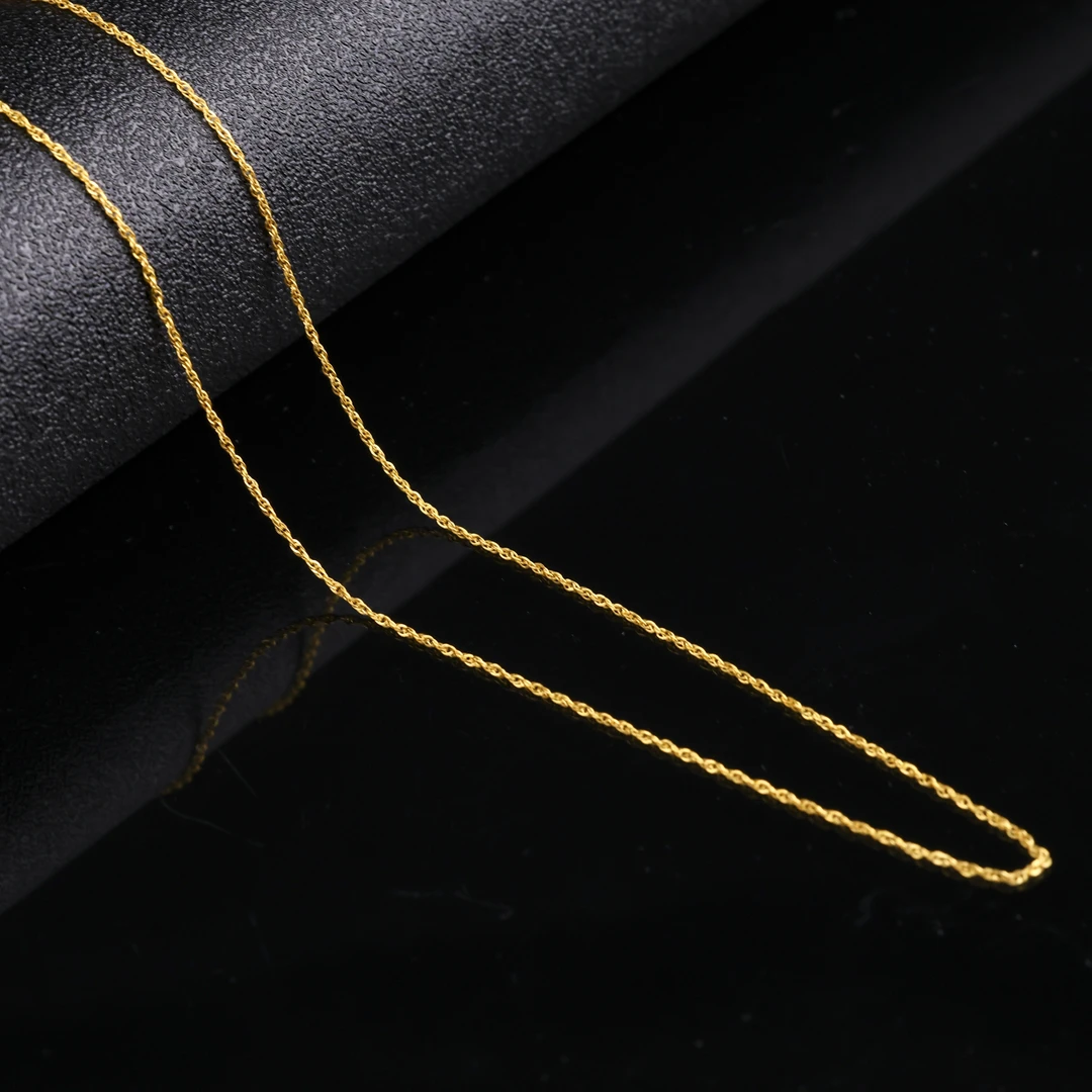 [紫霞推荐]18K金细麻花45CM BKJ2