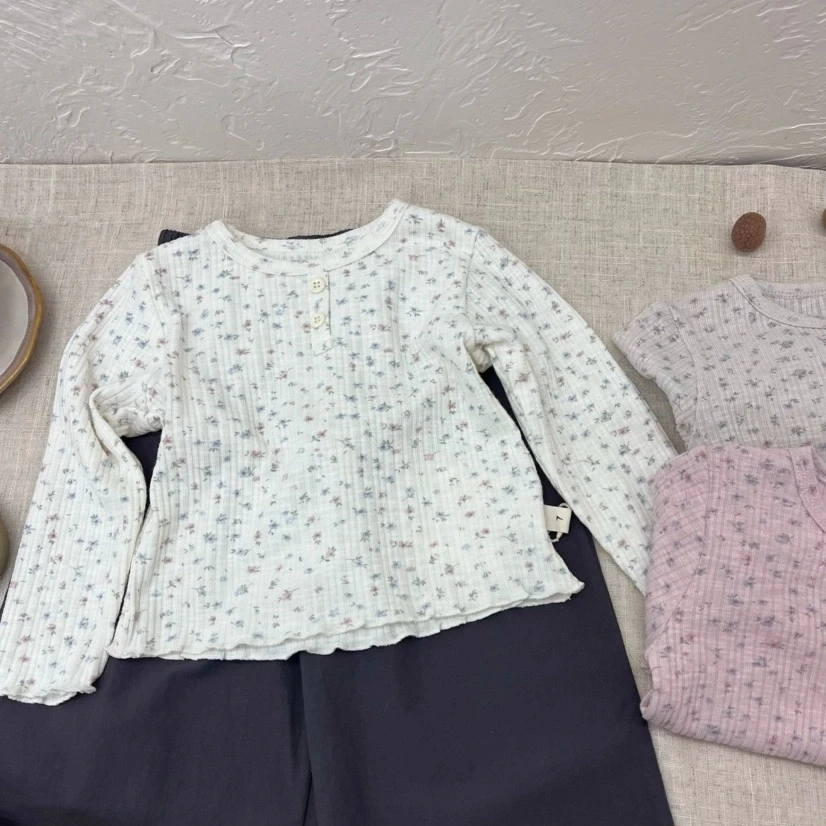 【Bao Bao】春款女童洋气碎花打底衫8312