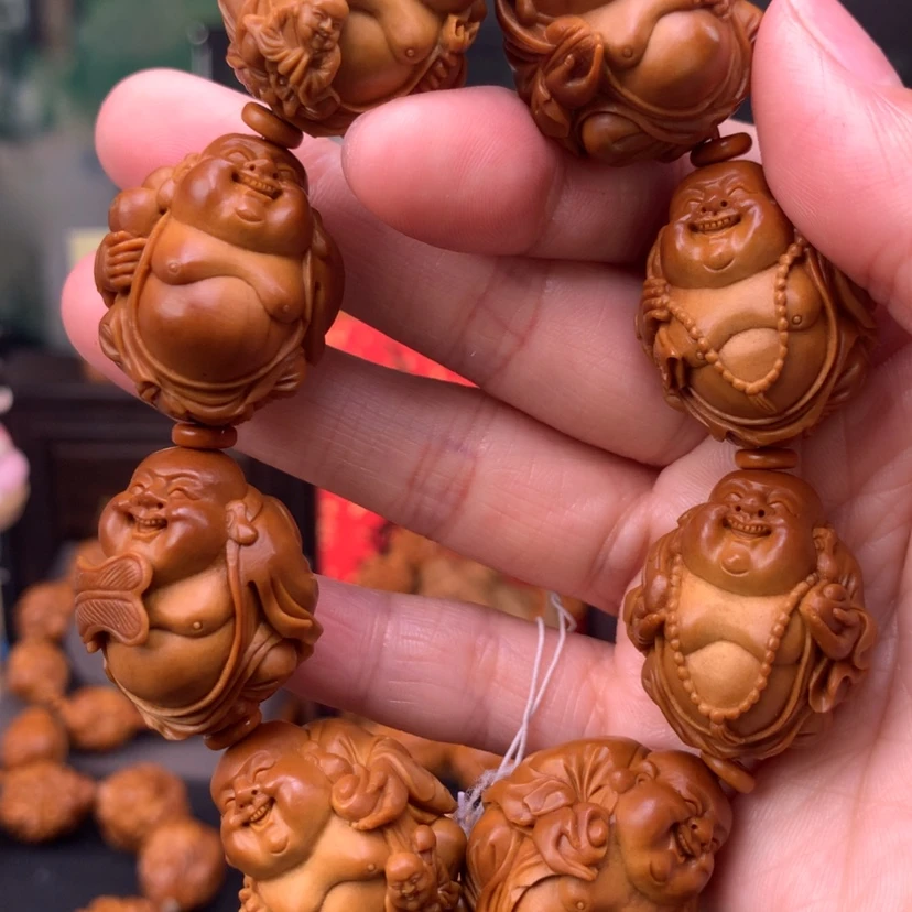 【闪购商品】橄榄核手串/手链童子弥勒