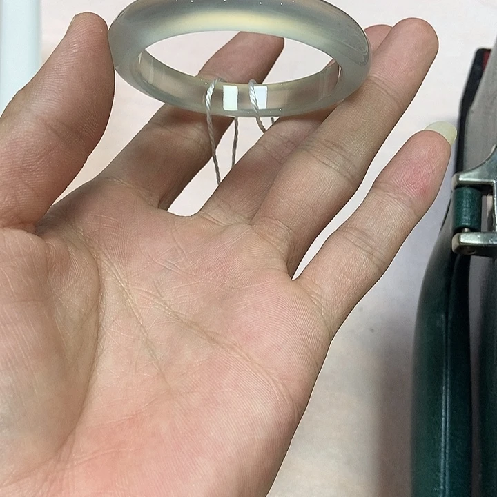 玛瑙/玉髓手镯未镶嵌蓝*子652