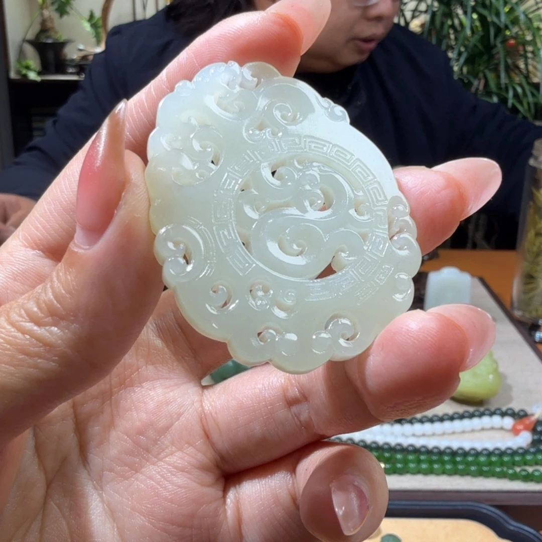 和田玉挂件未镶嵌锐*