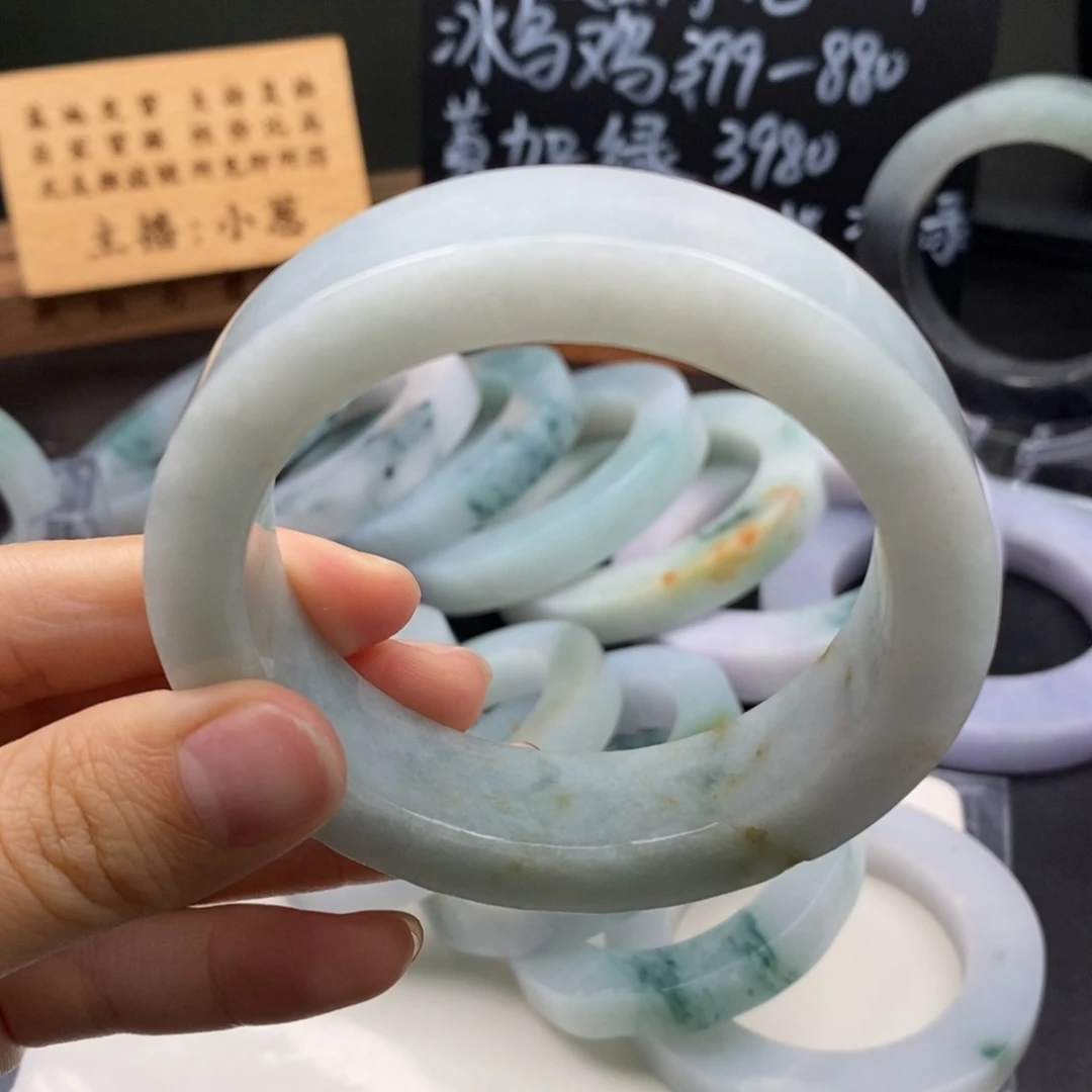 定制翡翠翡翠手镯未镶嵌飘*