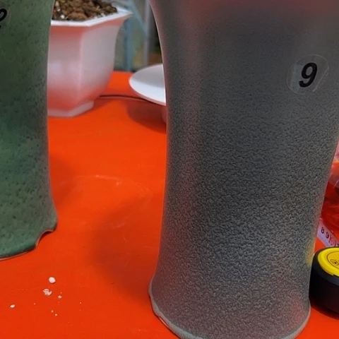 摆件用****8绿釉陶瓷手工