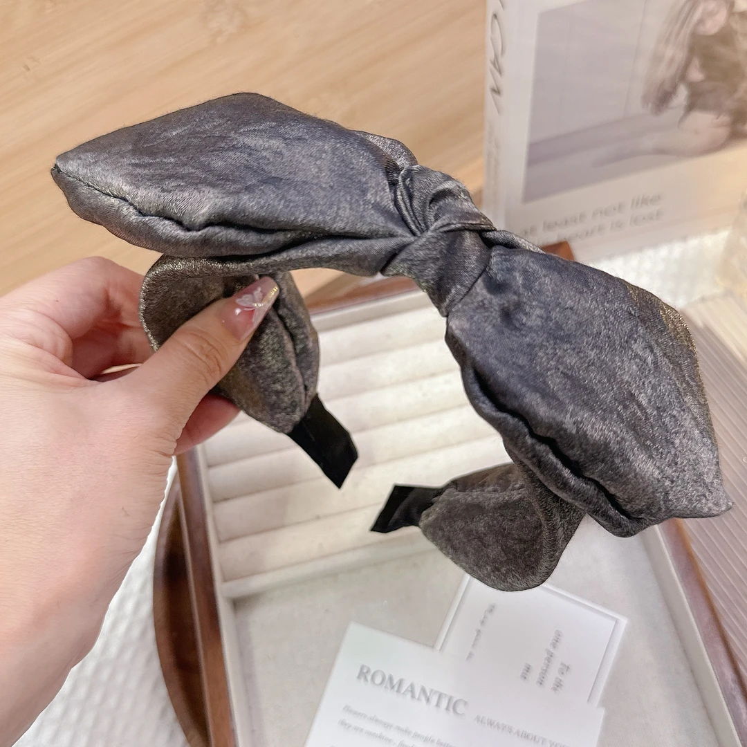 原创设计复古港风复古休闲风发箍网红公主风