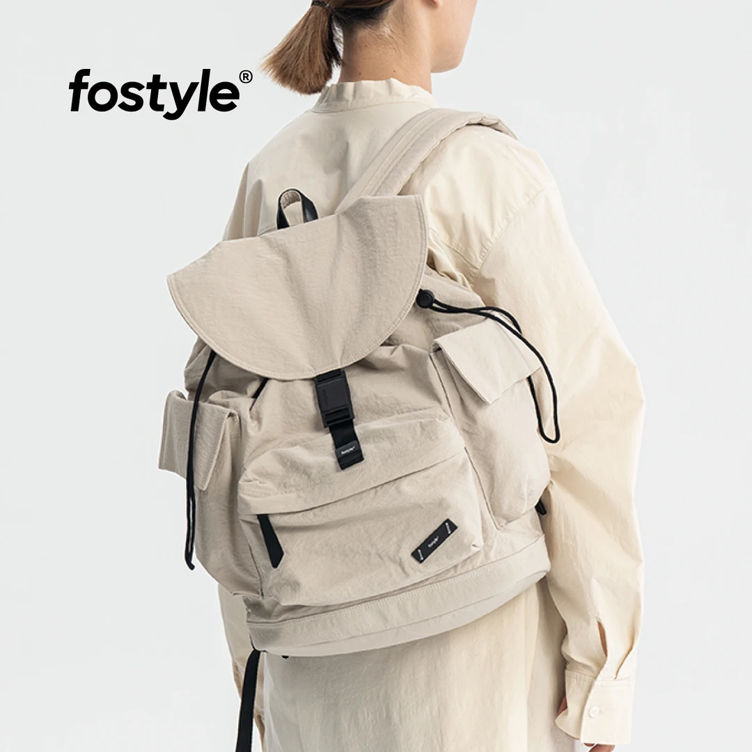 FOSTYLE【圣诞礼】晴天双肩包通勤11寸背包15寸短途旅行出差双肩包